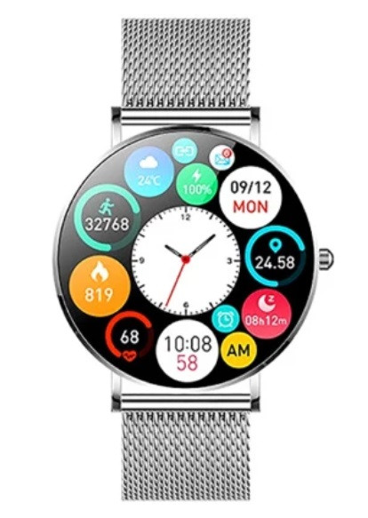 Розумний годинник DT8 Ultra Amoled Silver