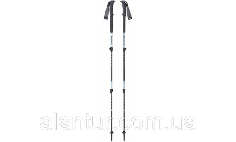 Трекінгові палиці Black Diamond Women's Trail, складні, 62-125 см, чорні, легкі, фото 1