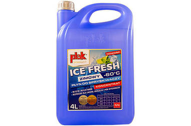 Рідини для склоомивача PLAK ICE FRESH 4 л -60 °C (омивач) концентрат ATAS