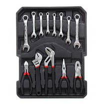 Набір ключів 188 елементів Kraft Dele KD314 Алюмінієвий футляр, фото 3