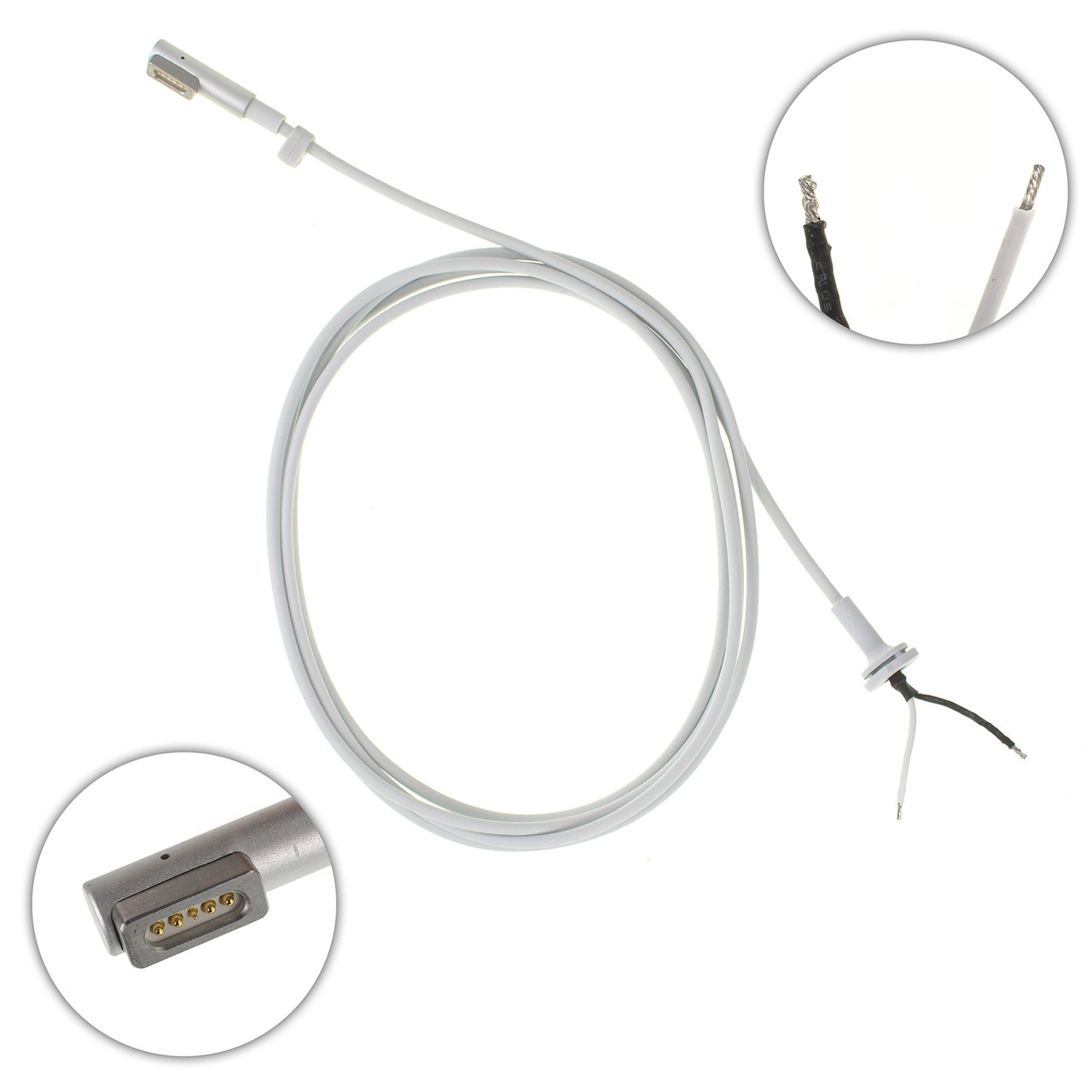 Оригінальний кабель живлення DC для БП APPLE 85W MagSafe Power, L-подібний роз'єм (від БП до ноутбука)