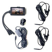 Комплект видеорегистратор для мотоцикла с двумя камерами Leshp SE300 обзор 120 градусов видео-регистратор