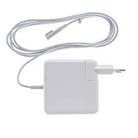 Блок питания для ноутбука APPLE MagSafe 16.5V, 3.65A, 60W, white, квадратный, с евро-адаптером (A1184, A1330,