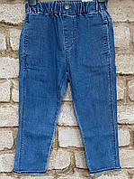 1. Модные стильные джинсы свободного кроя с эластичной резинкой на талии Zara Размер 3-4 года Рост 104 см