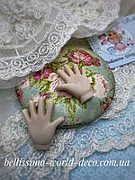 Силіконова форма (Молд) "Долоньки", 3,2смх2,5см, 3,2смх2,5см