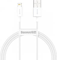 Кабель Baseus Superior Series Fast Charging Data Cable USB to Lightning 2.4A 1m White