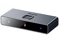 HDMI-розгалужувач Baseus Matrix HDMI Splitter ( 2-in-1 or 1-in-2 ) Space Gray