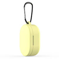 Чехол Silicone Case AirDots Lemon Yellow (4)