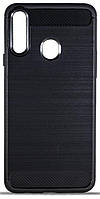 Чехол Brushed Samsung A20s (A207) Black