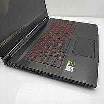 Игр.ноутбук MSI GF63 10SC/15.6"/Core i5 6 ядер 2.5GHz/16GB DDR4/256GB SSD+2TB HDD/GeForce GTX 1650 Max-Q/Win10, фото 2