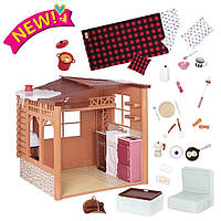 Игровой набор Our Generation Дом с аксессуарами "Cozy Cabin" BD37961, World-of-Toys