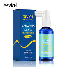 Активуюча заспокійлива есенція-спрей для шкіри голови SEVICH Activating Scalp Treatment Essence 60ml