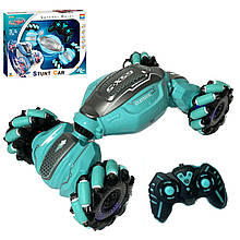 Трюкова машина на радіокеруванні Stunt Car БІРЮЗОВА арт. TJ013