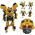 Трансформер з маскою CRAZED "Бамблбі Bumblebee" арт. W 8825 B, фото 7