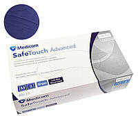 Перчатки Medicom SafeTouch Advanced без пудры 100 шт, M (фиолетовые), 3.5 грамм