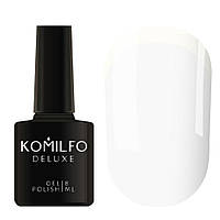 Гель-лак Komilfo French Collection №F010 (белый, эмаль, для френча), 8 мл