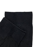 Чоловічі бамбукові високі шкарпетки Z&N Туреччина (чорний), фото 3