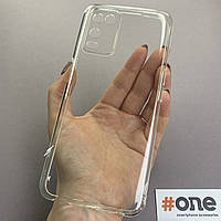 Чехол для Oppo A54 силиконовый чехол с защитой камеры на телефон оппо а54 прозрачный hlg