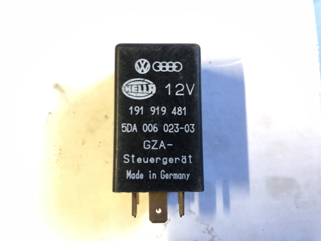 Реле свічок накала Volkswagen Audi Seat Skoda 191919481 No46, фото 1