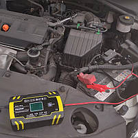 Зарядне FOXSUR FBC122408D для авто, мото, човнових акумуляторів 12-24V 8А, фото 5