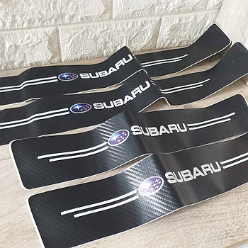 Захисна плівка накладка на пороги для Subaru під карбон 4 шт./1 уп (KG-6580)