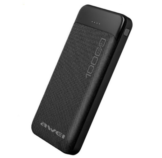 УМБ портативне зарядне Power Bank Awei P37K 10000mah, чорне, фото 1