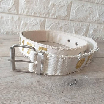 Тканинний ремінь Tough Mode TW4175- 38*1000 mm Білий (KG-6583)