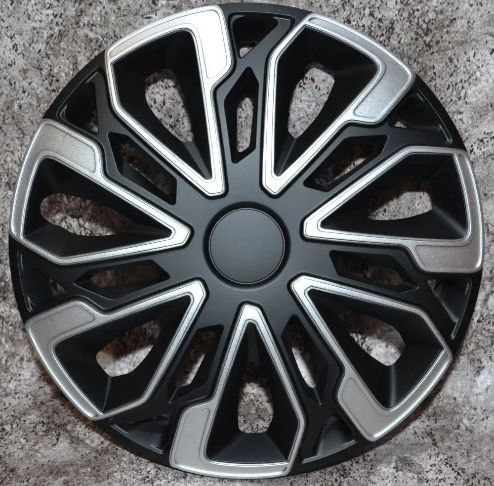 Автомобільні колпаки ARGO R15 ESTORIL SILVER>BLACK. Колпаки на дисках / Колпаки на колесах.