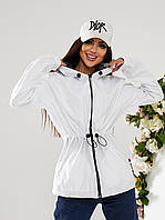 Жіноча демісезонна куртка/ вітрівка арт А101 / демісезонна куртка / білий/ білого кольору