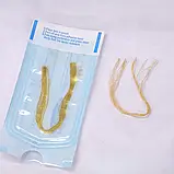 Колагенові золоті нитки з вітамінами C і Е для підтягування овалу обличчя Self seal Gold (12 шт.), фото 4