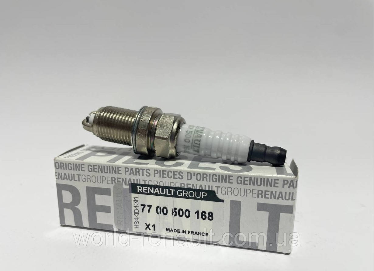 Renault (Original) 7700500168 — Свічка запалювання на Рено Кангу I 1.4i 8V K7J