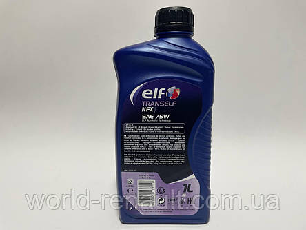 Трансмісійне масло ELF Tranself NFX 75W 1л. / 223519 (заміна для NFP), фото 2