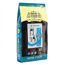 Home Food з фореллю, рисом та овочами для цуценят середніх та великих порід