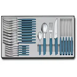 Набір столових приборів Victorinox Swiss Modern Table Set Vx69096.12W2.24 24 предмета