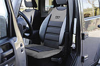 Авточехлы накидки для AUDI A4 B8 (2007-2015) Pok-ter GT серые (на передние сиденья)