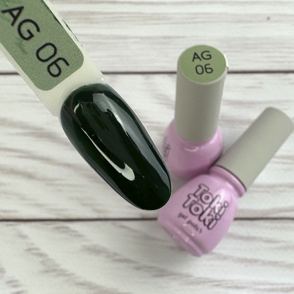 Гель лак для нігтів Toki-Toki Autumn Green №6 5 мл