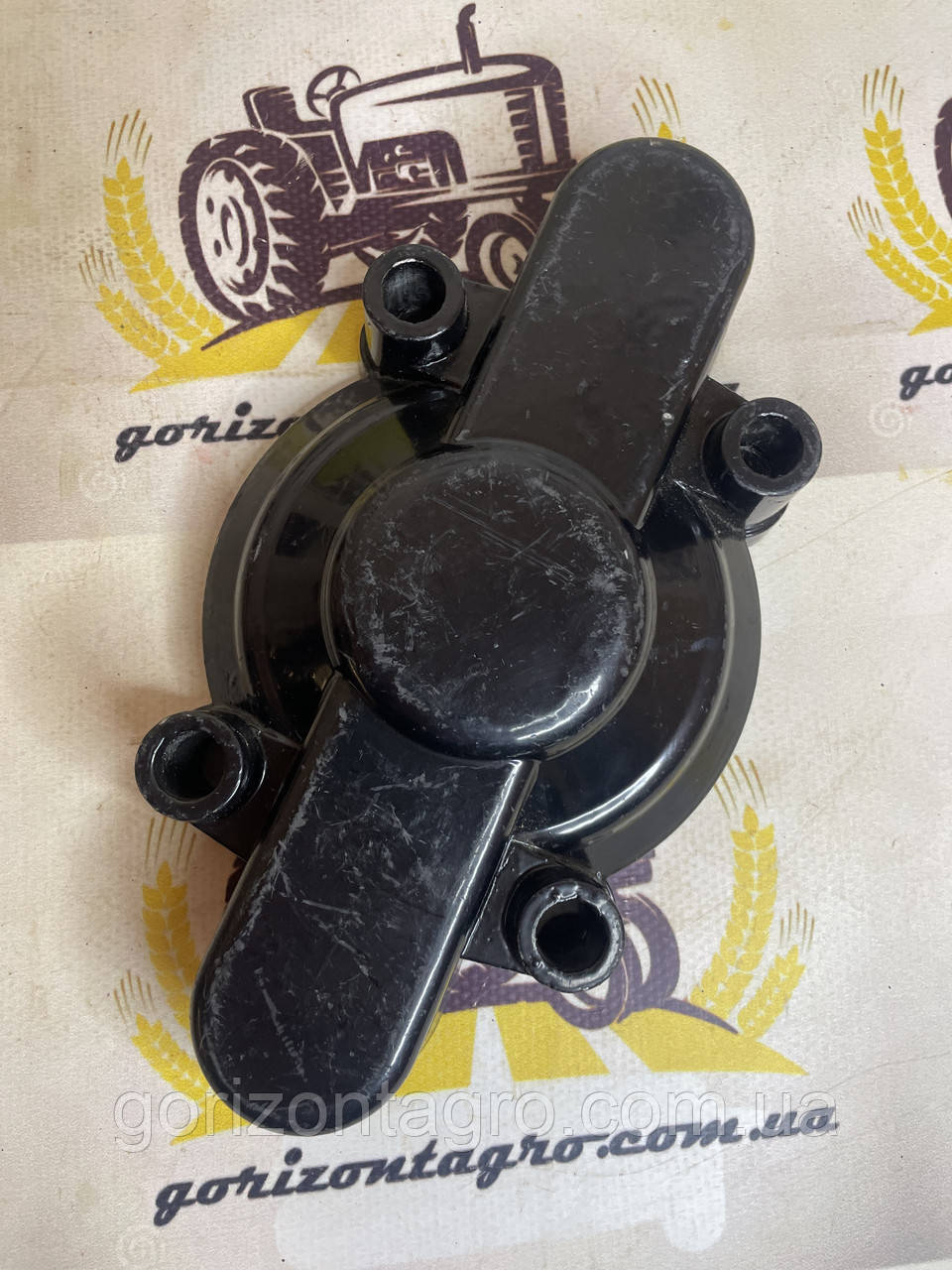 Кришка бічна насоса P-120 Biardzki. Кришка поршневої мембрани алюмінієва, фото 1