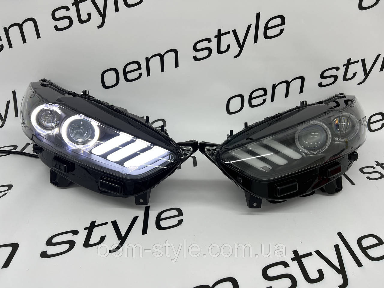 Фари Ford Fusion USA MK5 2013-2016 Mustang Style (LED)