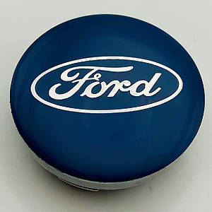 Ковпачок на диски Ford 56 мм 52 мм синій