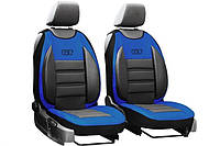 Авточехлы накидки для BMW 3-SERIA 2011-2018 F30/F31/F34 Pok-ter GT синие (на передние сиденья)