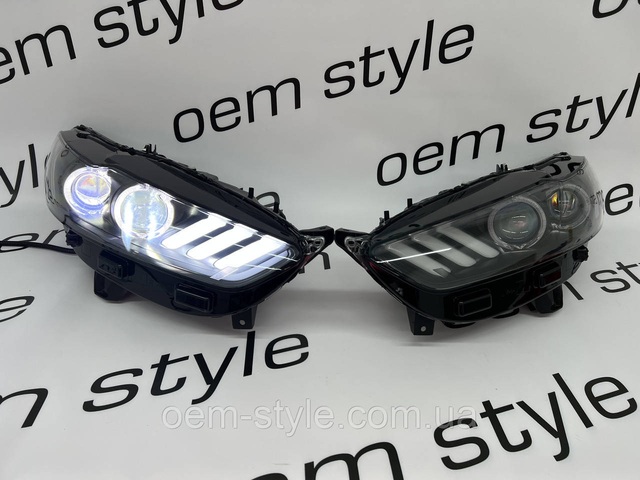 Передняя оптика Ford Fusion Mondeo ( LED) - фото 4 - id-p621379835