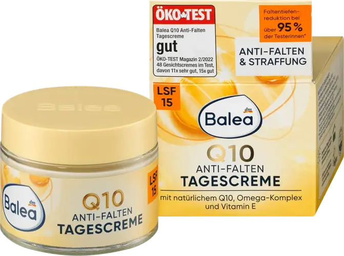 Balea Med Ultra Sensitive Q10 Anti Falten Tagescreme Lsf 15