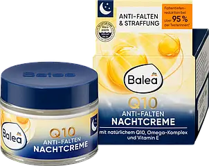 Нічний крем проти зморшок Balea Q10 Anti-Falten 50 мл
