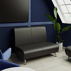 Диван Олімп для зони очікування салону краси, офісу, кабінетів