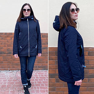 Тепла Куртка Парка з капюшоном р.46-50 Жіноча Демісезон Фабричний Китай