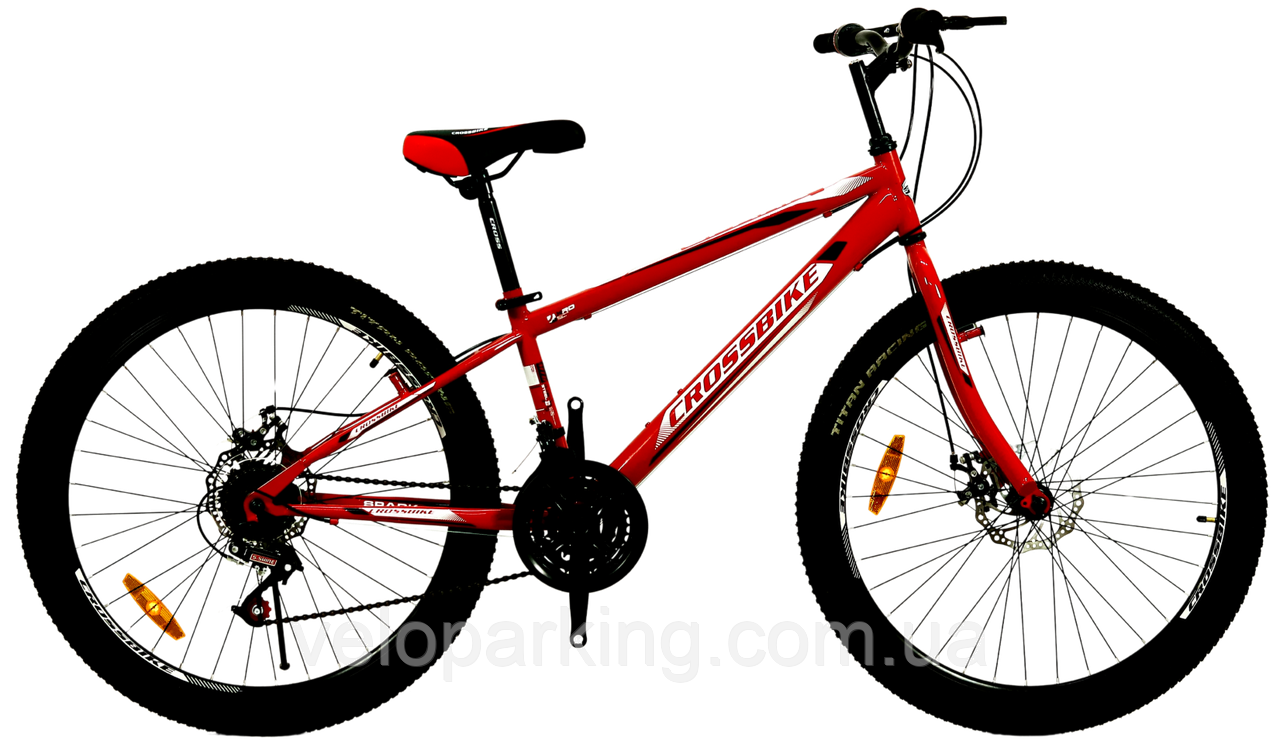 Гірський підлітковий 24 Spark Disk Cross (2024) велосипед Crossbike D-Steel
