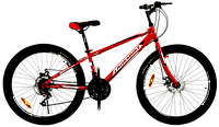 Горный подростковый 24 Spark Disk Cross (2023) велосипед Сrossbike D-Steel