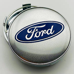 Ковпачок на диски Ford 60 мм 56 мм срібло