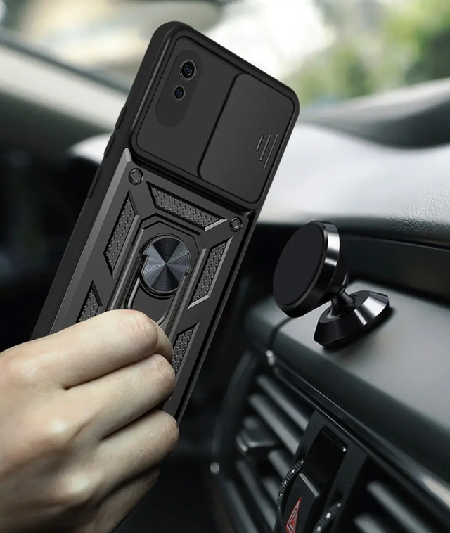 Ударостійкий чохол Camshield Serge Ring for Magnet для Xiaomi Redmi 9A Ударостійкий чохол Camshield Serge Ring for Magnet для Xiaomi Redmi 9A