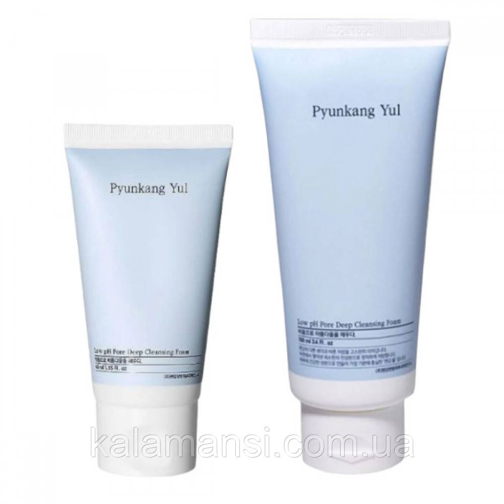 Пінка що глибоко очищає з низьким pH Pyunkang Yul Low pH Pore Deep Cleansing Foam 40 мл